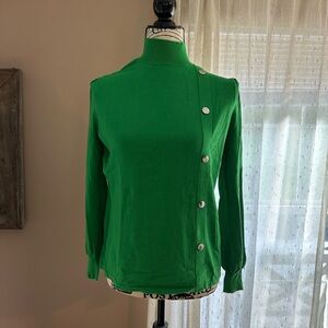 New York & Company Emerald Knit Top